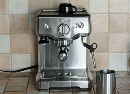 Our demo of the Breville Duo-Temp Pro espresso machine.