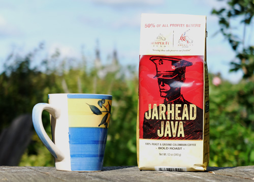 Jarhead Java Colombian coffee.