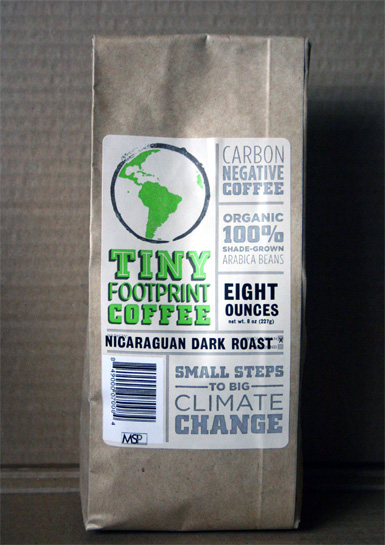 Tiny Footprint Nicaraguan coffee