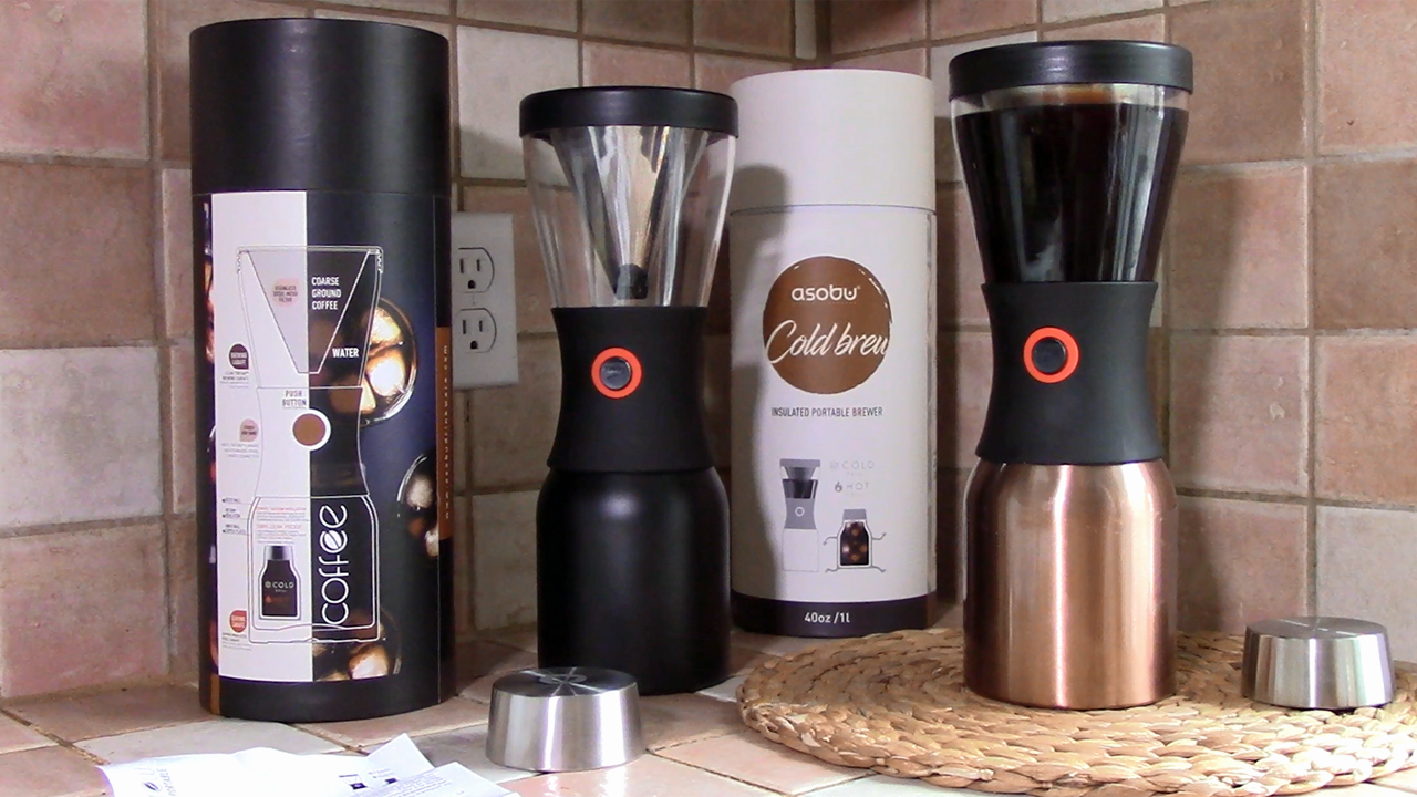 Best Buy: Asobu Cold Brew Portable Coffee Maker with Bonus Reusable Straw  Black K900-SBK